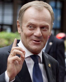 Polish President of EU Council Tusk